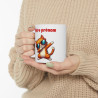 Mug Tasse Personnalisable Prénom Texte animal animaux Chat Qui Dab pour enfant et adulte