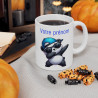 Mug Personnalisable Personnalisé Prénom Texte animal animaux Panda Qui Dab pour enfant et adulte