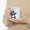 Mug Personnalisable Personnalisé Prénom Texte animal animaux Panda Qui Dab pour enfant et adulte