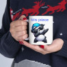 Mug Personnalisable Personnalisé Prénom Texte animal animaux Panda Qui Dab pour enfant et adulte