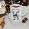 Mug Personnalisable Personnalisé Prénom Texte animal animaux  Lapin Qui Dab pour enfant et adulte