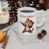 Mug Personnalisable Personnalisé Prénom Texte animal animaux Tigre Qui Dab pour enfant et adulte