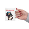 Mug Personnalisable Personnalisé Prénom Texte animal animaux Loup Qui Dab pour enfant et adulte