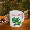 Mug Tasse Personnalisable Personnalisé Prénom Texte animal animaux Crocodile Qui Dab pour enfant et adulte