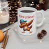 Mug Tasse Personnalisable Personnalisé Prénom Texte animal animaux Poule Qui Dab pour enfant et adulte