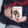 Mug Tasse Personnalisable Personnalisé Prénom Texte animal animaux Renard Qui Dab pour enfant et adulte