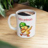 Mug Personnalisable Personnalisé Prénom Texte animal animaux Canard Qui Dab pour enfant et adulte
