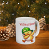 Mug Personnalisable Personnalisé Prénom Texte animal animaux Canard Qui Dab pour enfant et adulte