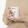Mug tasse Personnalisable Personnalisé Prénom Texte animal animaux Girafe Qui Dab pour enfant et adulte