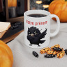 Mug Tasse Personnalisable Personnalisé Prénom Texte animal animaux Corbeau Qui Dab pour enfant et adulte