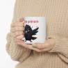 Mug Tasse Personnalisable Personnalisé Prénom Texte animal animaux Corbeau Qui Dab pour enfant et adulte