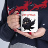 Mug Tasse Personnalisable Personnalisé Prénom Texte animal animaux Corbeau Qui Dab pour enfant et adulte