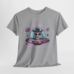 T shirt Alien Trop Cool Pour Cette Planète - Homme/Femme idée cadeau humour drôle amusant
