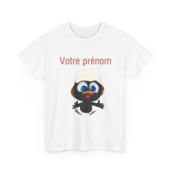 Tee shirt Calimero Personnalisable Personnalisé - Prénom ou Texte Homme/Femme