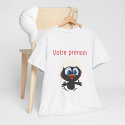 Tee shirt Calimero Personnalisable Personnalisé - Prénom ou Texte Homme/Femme