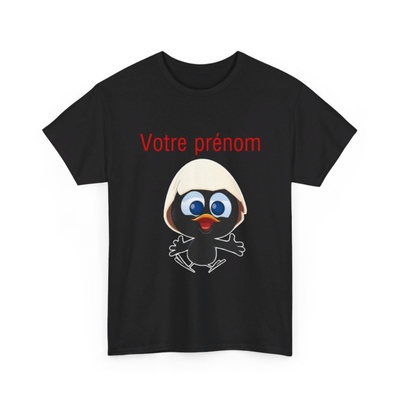 Tee shirt Calimero Personnalisable Personnalisé - Prénom ou Texte Homme/Femme