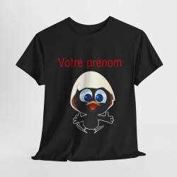 Tee shirt Calimero Personnalisable Personnalisé - Prénom ou Texte Homme/Femme