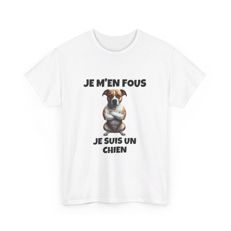 T shirt Animal Je suis un chien idée cadeau humour humoristique amusant drole Homme/Femme
