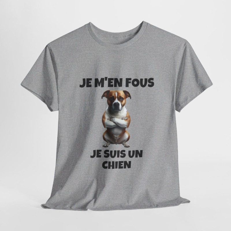 T shirt Animal Je suis un chien idée cadeau humour humoristique amusant drole Homme/Femme