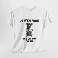 T shirt Animal Je suis un chien idée cadeau humour humoristique amusant drole Homme/Femme