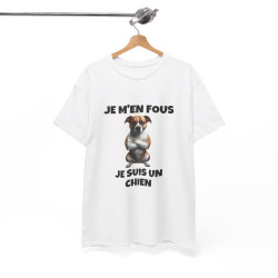 T shirt Animal Je suis un chien idée cadeau humour humoristique amusant drole Homme/Femme
