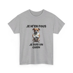 T shirt Animal Je suis un chien idée cadeau humour humoristique amusant drole Homme/Femme