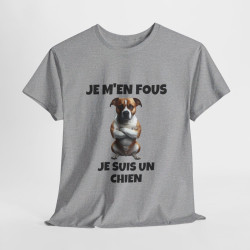 T shirt Animal Je suis un chien idée cadeau humour humoristique amusant drole Homme/Femme