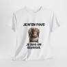 T shirt Animal Je suis un écureil idée cadeau humour humoristique amusant pour homme et femme