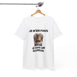 T shirt Animal Je suis un écureil idée cadeau humour humoristique amusant pour homme et femme