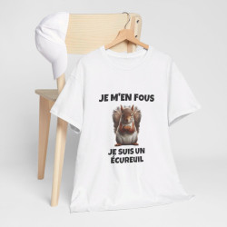 T shirt Animal Je suis un écureil idée cadeau humour humoristique amusant pour homme et femme