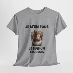 T shirt Animal Je suis un écureil idée cadeau humour humoristique amusant pour homme et femme