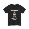 T shirt Animal Noir Je suis un chien idée cadeau humour humoristique amusant drole Homme/Femme