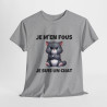 T shirt Animal Je suis un chat idée cadeau humour humoristique drole amusant Homme/Femme
