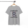 T shirt Animal Je suis un chat idée cadeau humour humoristique drole amusant Homme/Femme