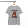 T shirt Animal Je suis un ours idée cadeau humour drole amusant humoristique pour homme et femme