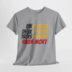 Tee shirt Pastis idée cadeau humour drole amusant pour homme et femme