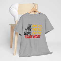 Tee shirt Pastis idée cadeau humour drole amusant pour homme et femme