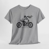 Tee shirt Moto Squelette idée cadeau motard pour homme et femme