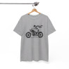 Tee shirt Moto Squelette idée cadeau motard pour homme et femme
