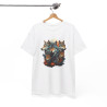 T shirt Loup Motif loups coloré cadeau loup tee shirt Homme/Femme
