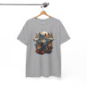 T shirt Loup Motif loups coloré cadeau loup tee shirt Homme/Femme