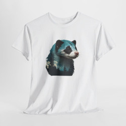 T shirt Animal Furet Design Nature idée cadeau tee shirt pour homme et femme