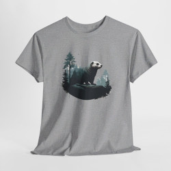 T shirt Animal Furet Design - Style Nature idée cadeau tee shirt pour homme et femme