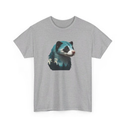 T shirt Animal Furet Design Nature idée cadeau tee shirt pour homme et femme