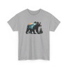 T shirt animal Ours Design - Style Sauvage tee shirt idée cadeau pour homme et femme