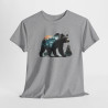 T shirt animal Ours Design - Style Sauvage tee shirt idée cadeau pour homme et femme