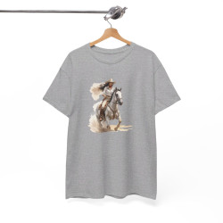 Tee shirt Cheval Cavalière à Cheval - Design Élégant t shirt unique pour femme