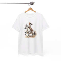 Tee shirt Cavalière à Cheval - Design Élégant t shirt unique pour femme