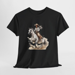Tee shirt Cavalière à Cheval - Design Élégant t shirt unique pour femme