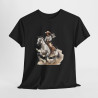 Tee shirt Cavalière à Cheval - Design Élégant t shirt unique pour femme